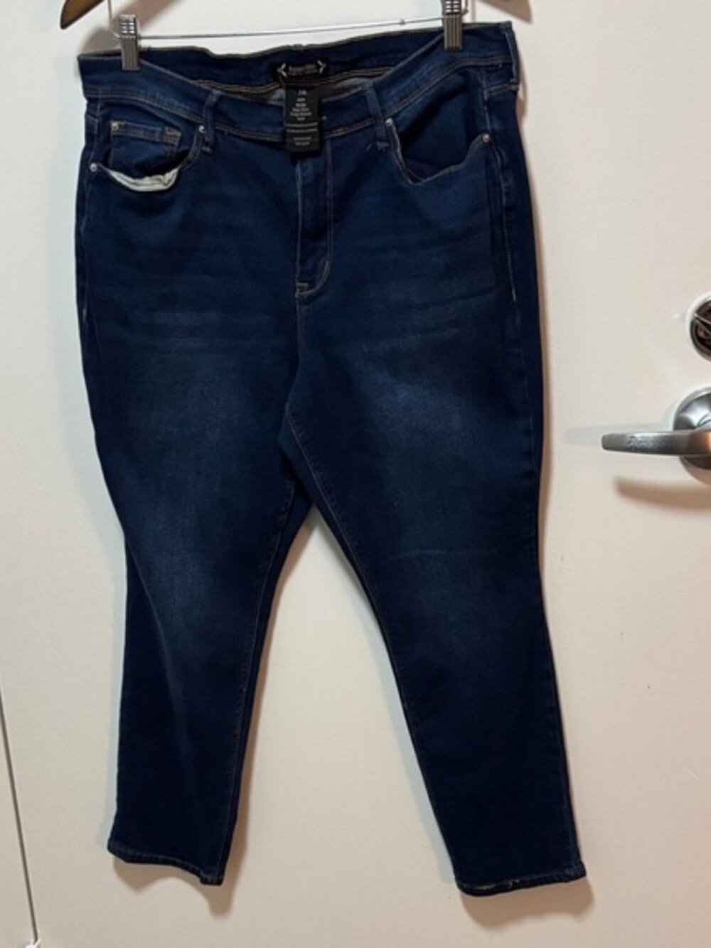 Nanette Lepore Belle High Rise Crop Skinny Size 16 Jeans